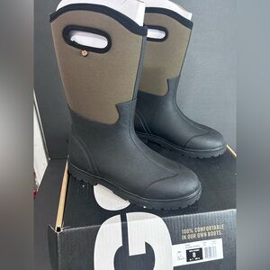 Bogs Men's Roper Insulated Waterproof Work Boot - Round Toe - 69162-963 Size 8